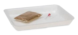 Covetrus Hydrosand Bolsa con Bandeja para Muestras de Orina - Kit Completo con Arena Hidrofóbica y Accesorios Desechables